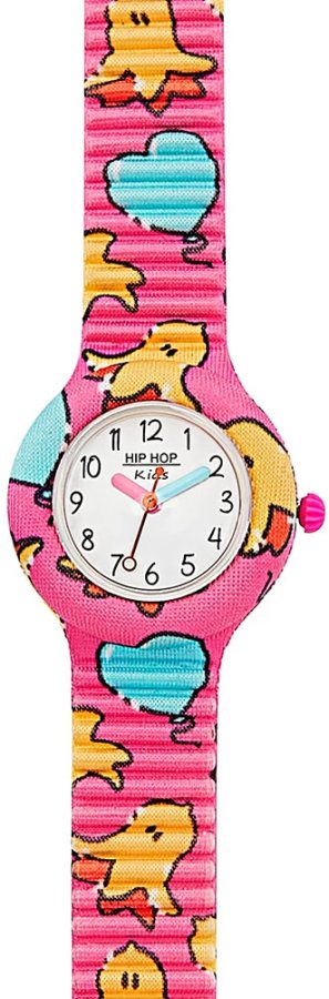 Hip Hop Dětské hodinky Kids Fun Pink Ghost HWU1156 - Hodinky Hip Hop