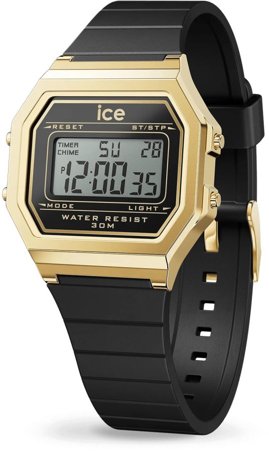 Ice Watch ICE Digit Retro Black Gold 022064 - Hodinky Ice Watch