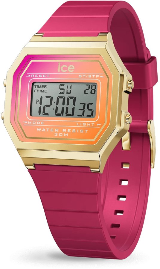 Ice Watch ICE Digit Retro Fuschia Sunkissed 022719 - Hodinky Ice Watch