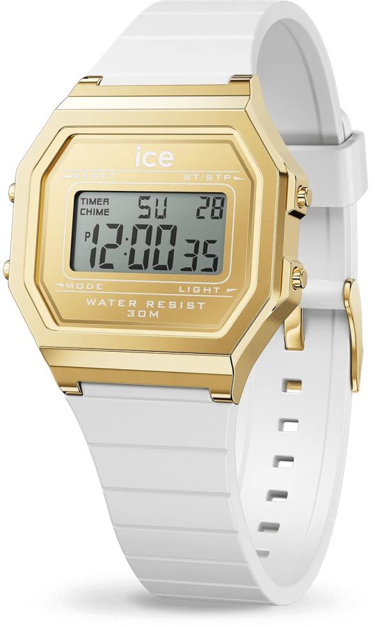 Ice Watch ICE Digit Retro White Gold 022049 - Hodinky Ice Watch