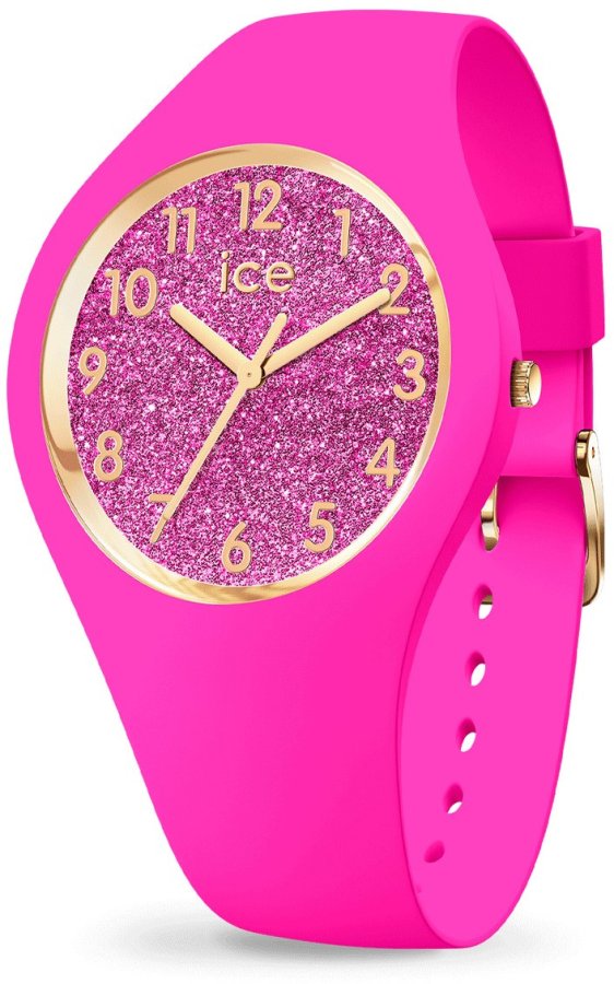 Ice Watch ICE Glitter Neon Pink 021224 - Hodinky Ice Watch