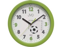 JVD Dětské nástěnné hodiny HP612.D Green