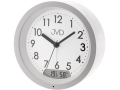 JVD Budík s teploměrem a vlhkoměrem SRP056.2