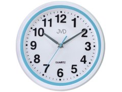 JVD Nástěnné hodiny s plynulým chodem HA41.1