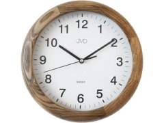 JVD Nástěnné hodiny s plynulým chodem NS19020/78
