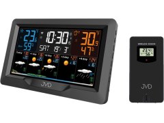 JVD Rádiem řízená meteostanice s budíkem RB3390.1