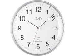 JVD Radiově řízené Nástěnné hodiny RH16 Silver
