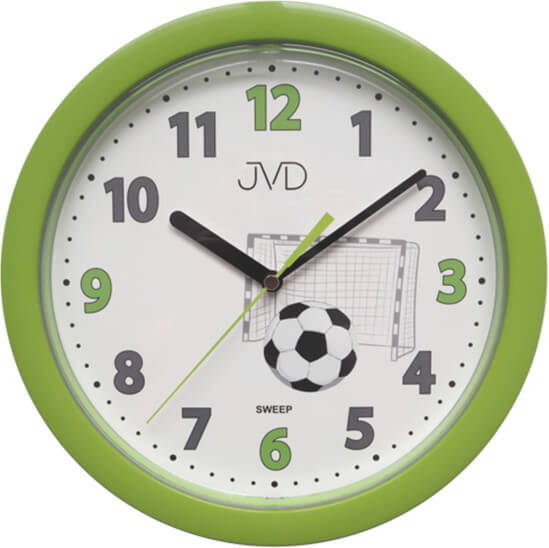JVD Dětské nástěnné hodiny HP612.D Green JVD Dětské nástěnné hodiny HP612.D Green - Hodinky JVD