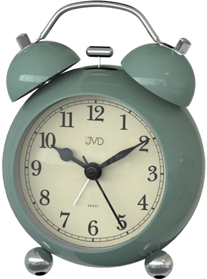 JVD Budík s mechanickým zvoněním SRP2809.4 JVD Budík s mechanickým zvoněním SRP2809.4 - Hodinky JVD