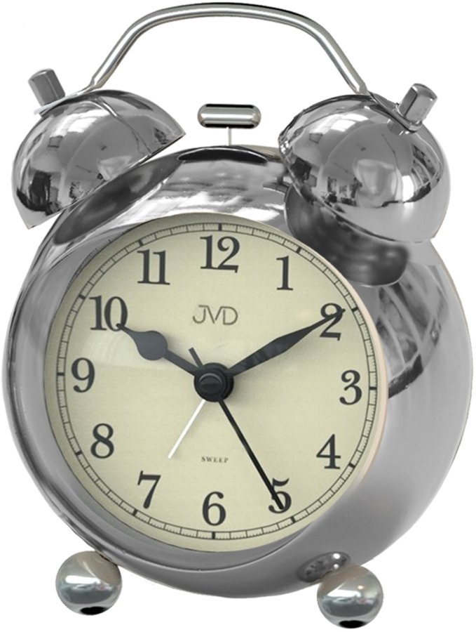 JVD Budík s mechanickým zvoněním SRP2809.5 JVD Budík s mechanickým zvoněním SRP2809.5 - Hodinky JVD