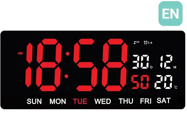 JVD Digitální hodiny DH3604.1 - Hodinky JVD