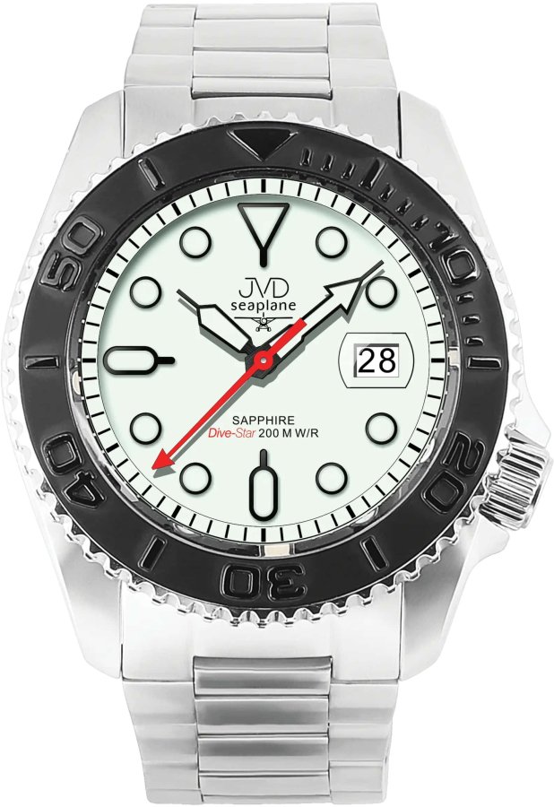 JVD Seaplane Dive-Star 200m JE1014.3 - Hodinky JVD