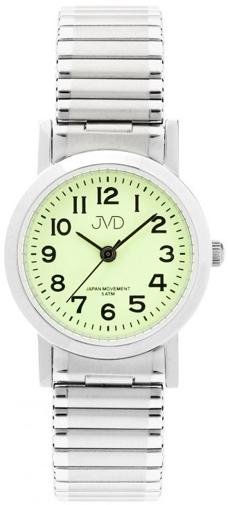 JVD Analogové hodinky s pružným tahem J4061.10