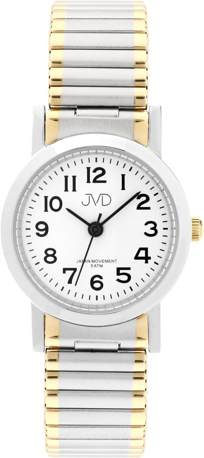 JVD Analogové hodinky s pružným tahem J4061.9 - Hodinky JVD