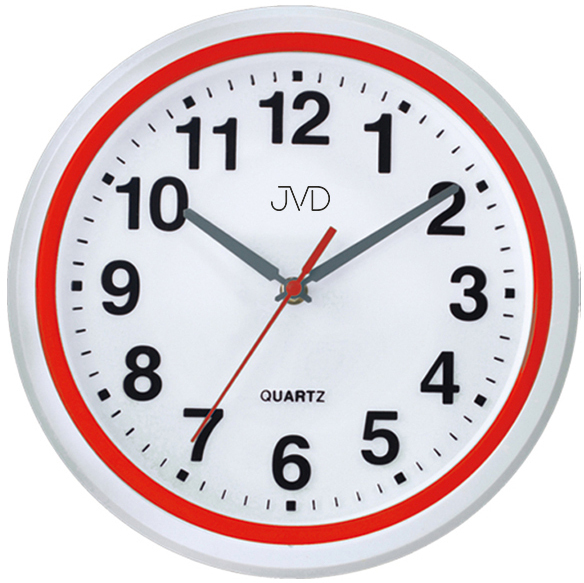 JVD Nástěnné hodiny s plynulým chodem HA41.4 JVD Nástěnné hodiny s plynulým chodem HA41.4 - Hodinky JVD