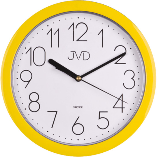 JVD Nástěnné hodiny s plynulým chodem HP612.12 JVD Nástěnné hodiny s plynulým chodem HP612.12 - Hodinky JVD