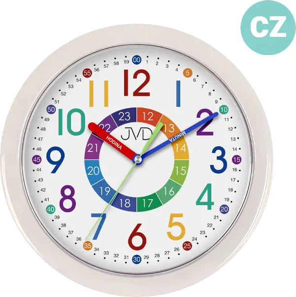 JVD Nástěnné hodiny HP612.D13 - Hodinky JVD