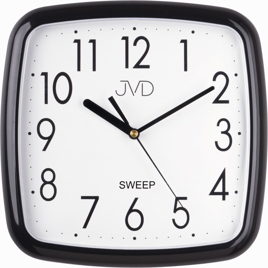 JVD Nástěnné hodiny s&nbsp;plynulým chodem HP615.11 - Hodinky JVD
