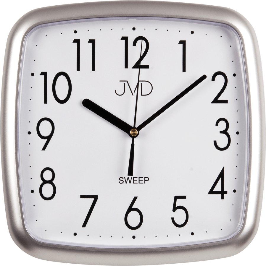 JVD Nástěnné hodiny s&nbsp;plynulým chodem HP615.2 - Hodinky JVD