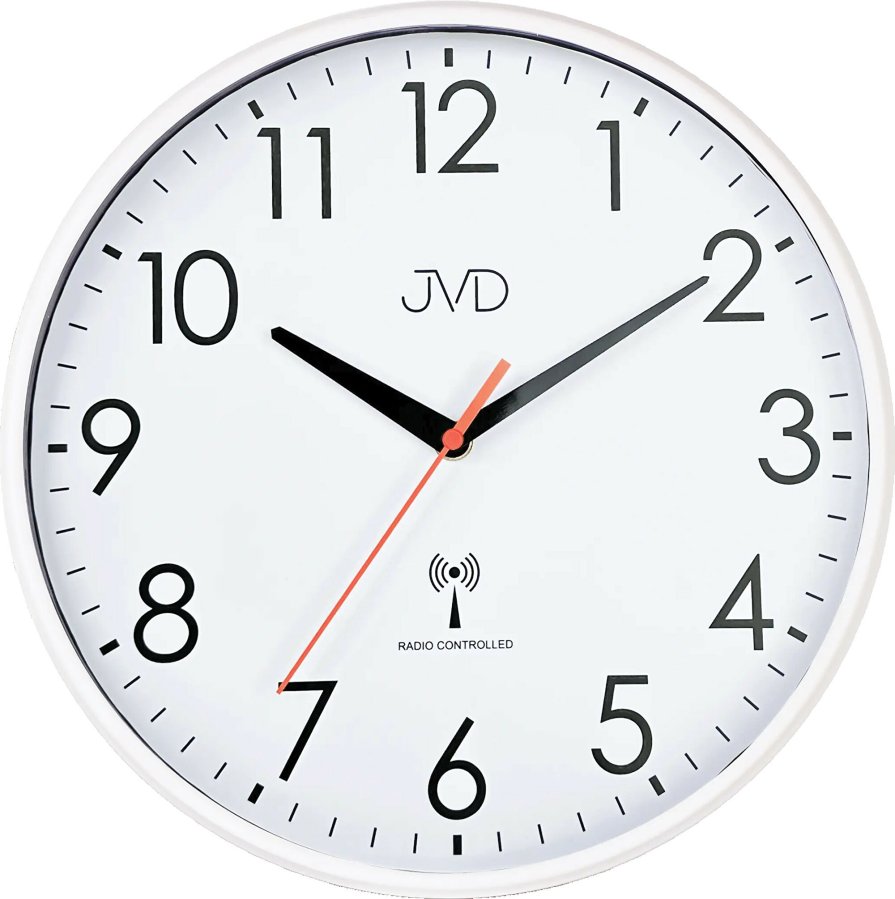 JVD Rádiově řízené nástěnné hodiny RH502.3