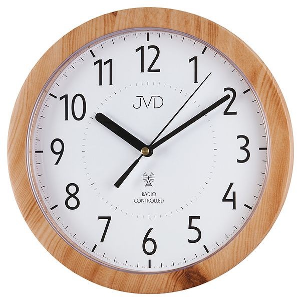 JVD Rádiově řízené nástěnné hodiny RH612.7 - Hodinky JVD
