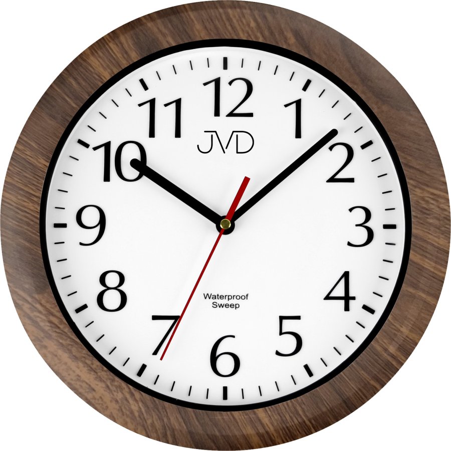 JVD Nástěnné koupelnové hodiny SH494.2 - Hodinky JVD