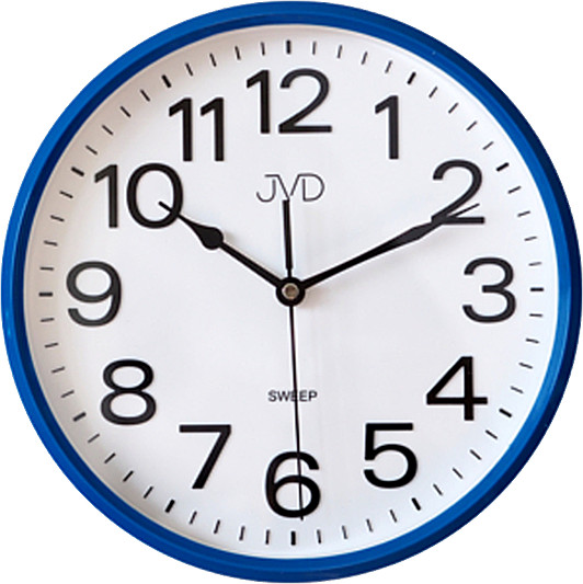 JVD Nástěnné hodiny HP683 Blue JVD Nástěnné hodiny HP683 Blue - Hodinky JVD