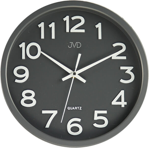 JVD Nástěnné hodiny HX2413 Grey JVD Nástěnné hodiny HX2413 Grey - Hodinky JVD
