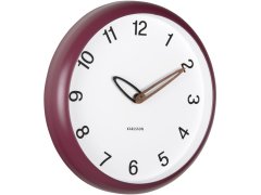 Karlsson Designové nástěnné hodiny 6043PU