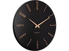 Karlsson Designové nástěnné hodiny 6072BK