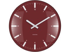 Karlsson Designové nástěnné hodiny 6086RD