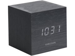Karlsson Designový LED budík - hodiny KA5655BK