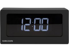 Karlsson Designový LED budík KA5868BK