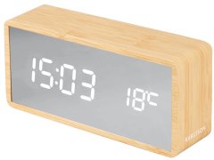 Karlsson Designový LED budík s teploměrem KA5879WD