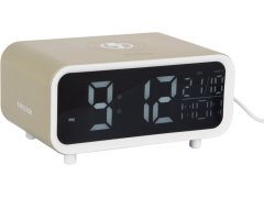 Karlsson Digitální stolní hodiny s&nbsp;nabíječkou smartphonů 6054GR