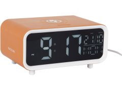 Karlsson Digitální stolní hodiny s&nbsp;nabíječkou smartphonů 6054YE