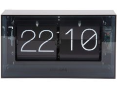 Karlsson Designové nástěnné/stolní překlápěcí hodiny KA5976BK
