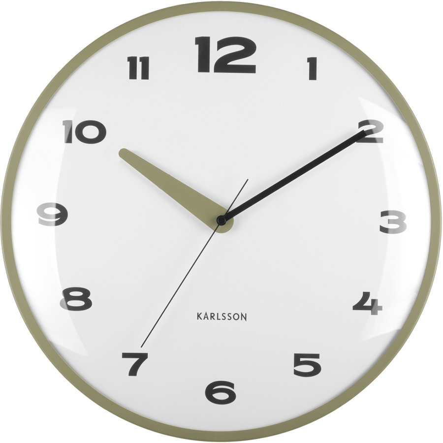 Karlsson Designové nástěnné hodiny 6028GR - Hodinky Karlsson