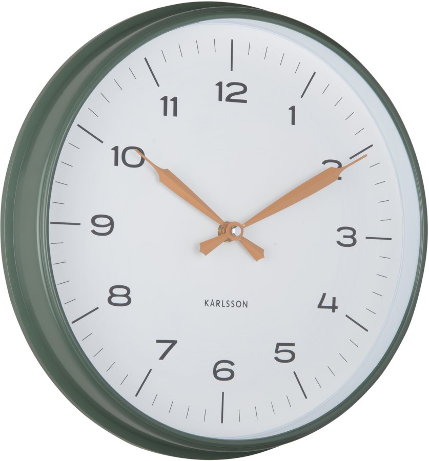 Karlsson Designové nástěnné hodiny 6056GR - Hodinky Karlsson
