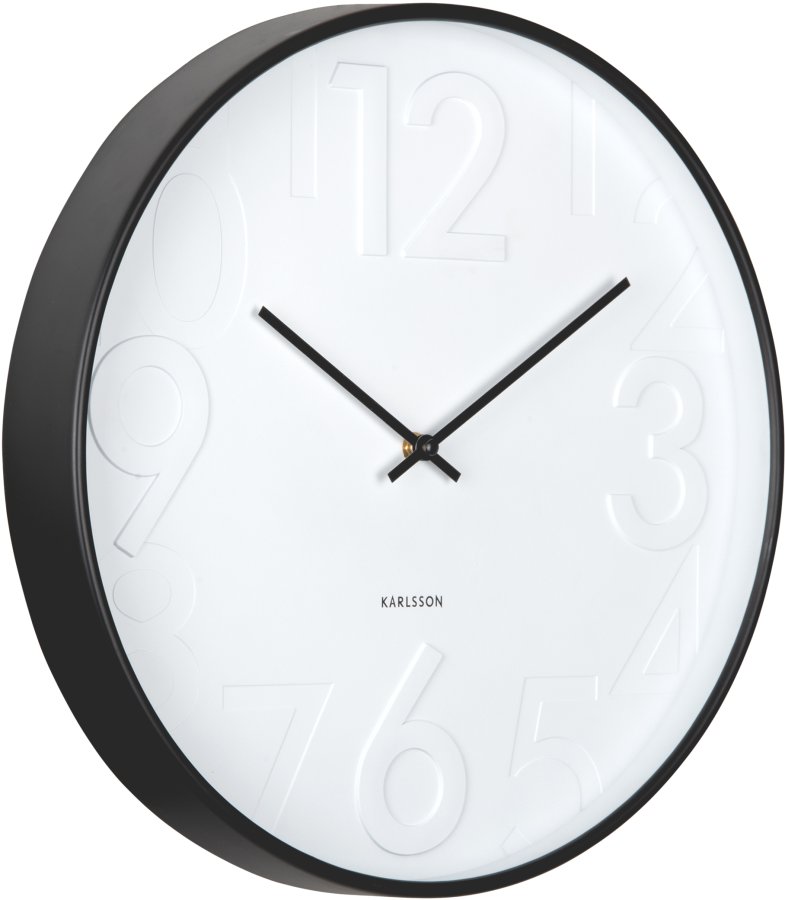 Karlsson Designové nástěnné hodiny 6063BK