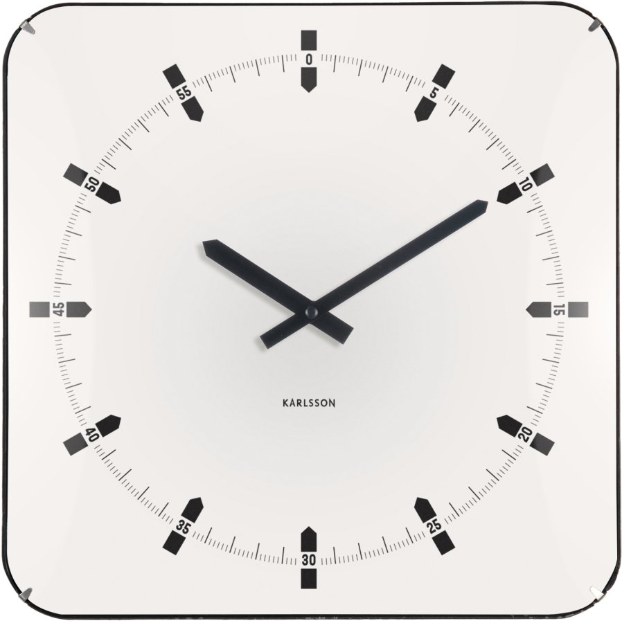 Karlsson Designové nástěnné hodiny 6085WH - Hodinky Karlsson
