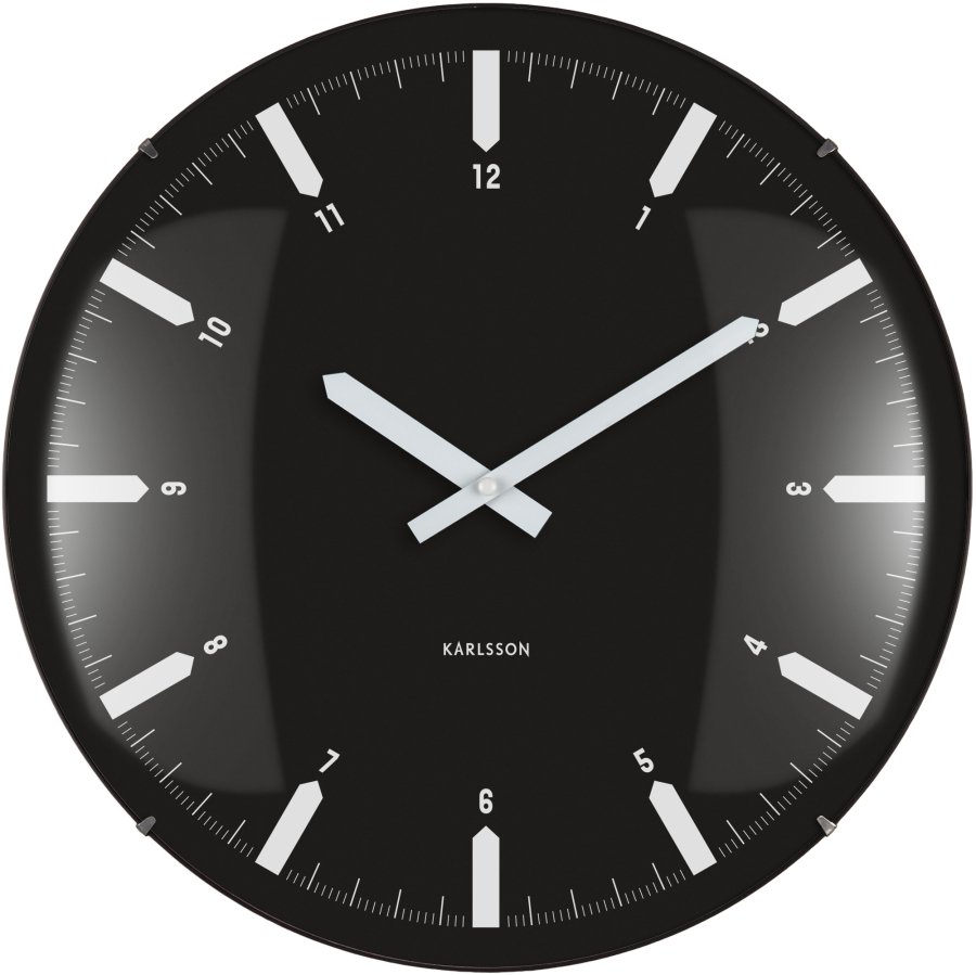 Karlsson Designové nástěnné hodiny 6086BK