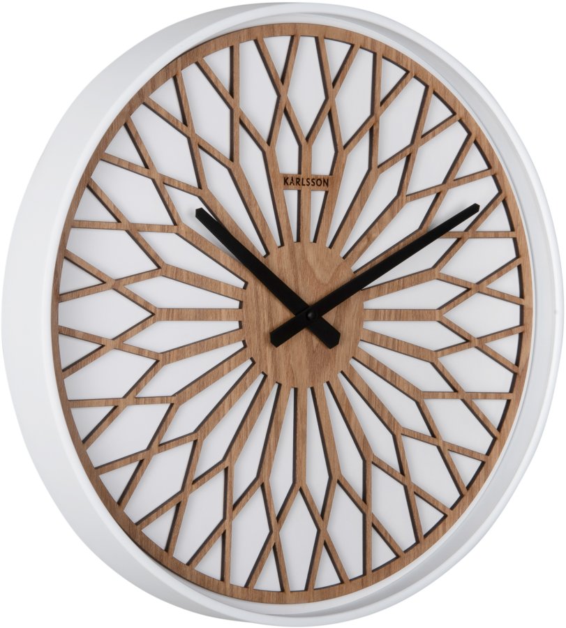 Karlsson Designové nástěnné hodiny 6092WH