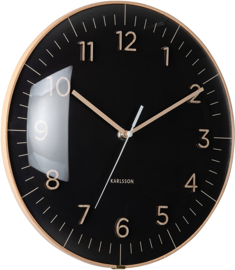 Karlsson Designové nástěnné hodiny 6110BK