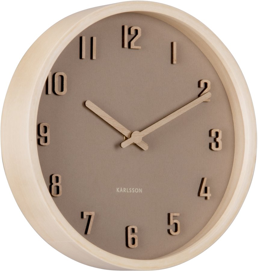 Karlsson Designové nástěnné hodiny 6116BR