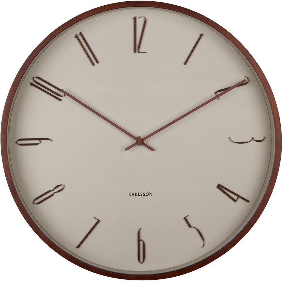 Karlsson Designové nástěnné hodiny KA6014WG - Hodinky Karlsson