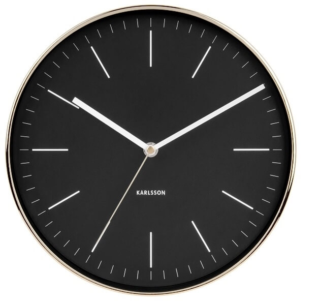 Karlsson Nástěnné hodiny KA5695BK Karlsson Nástěnné hodiny KA5695BK - Hodinky Karlsson
