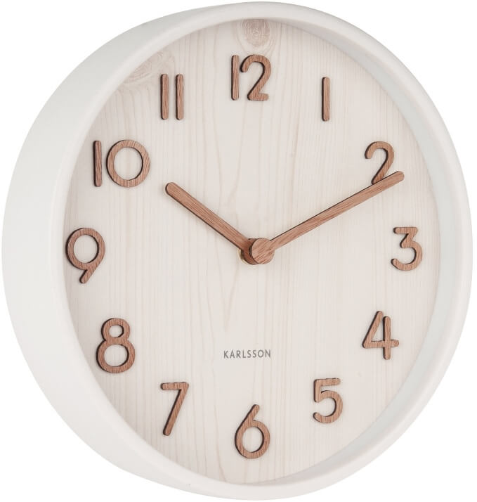 Karlsson Nástěnné hodiny KA5808WH - Hodinky Karlsson