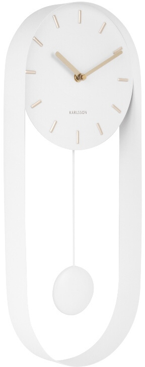 Karlsson Pendulum Charm KA5822WH - Hodinky Karlsson