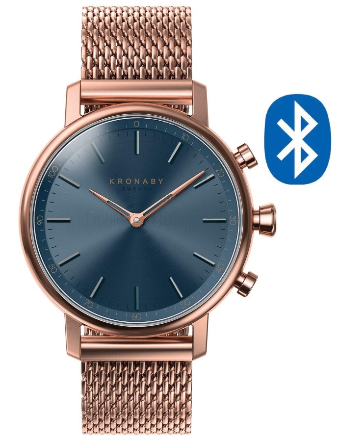 Kronaby Vodotěsné Connected watch Carat S0668/1 - Hodinky Kronaby